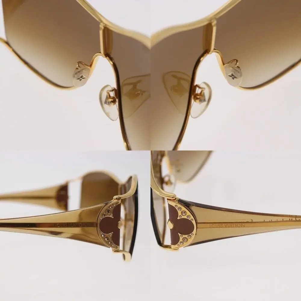 Louis Vuitton Z0306u Sunglasses Gold